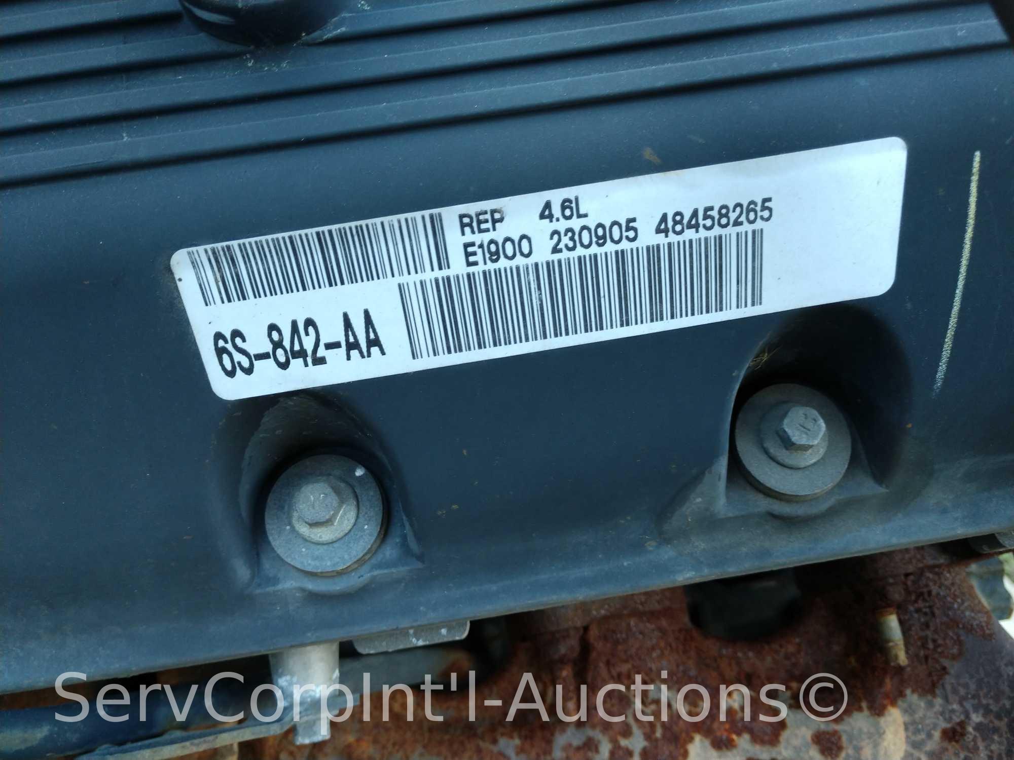 Lot on Pallet 2006 5.4 V8 Ford Motor Said to be Running