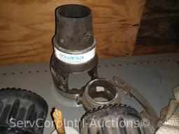 Lot on Shelf of Various High Pressure Hose Nozzles