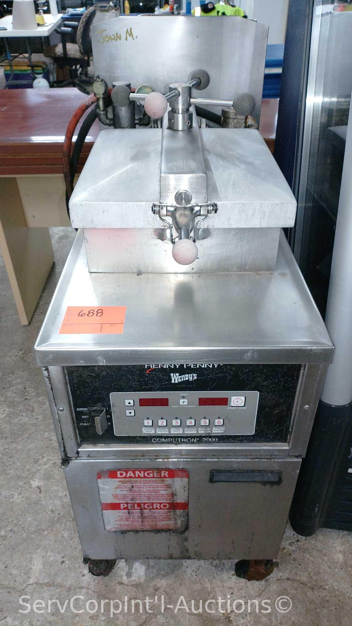 Henny Penny Computron 2000 Electric Pressure Fryer