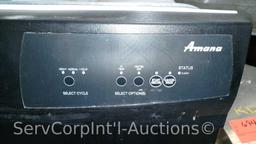 Amana Black Front Dishwasher - Needs Heating Element