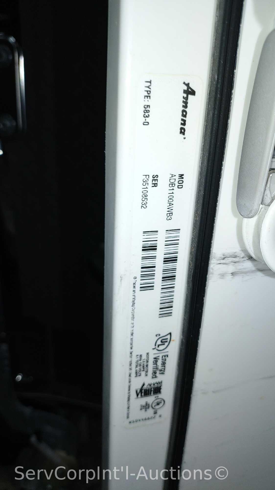 Amana Black Front Dishwasher - Needs Heating Element