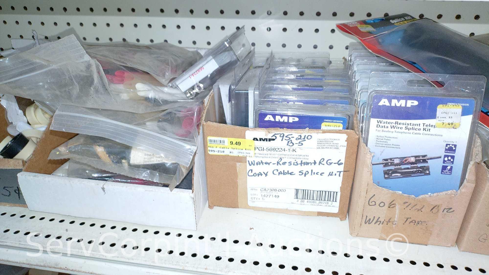 Lot Of Wire Circuit Analyzer, Night Lights, Ceiling Fan Control Switch, Candle Caps, Outlets,