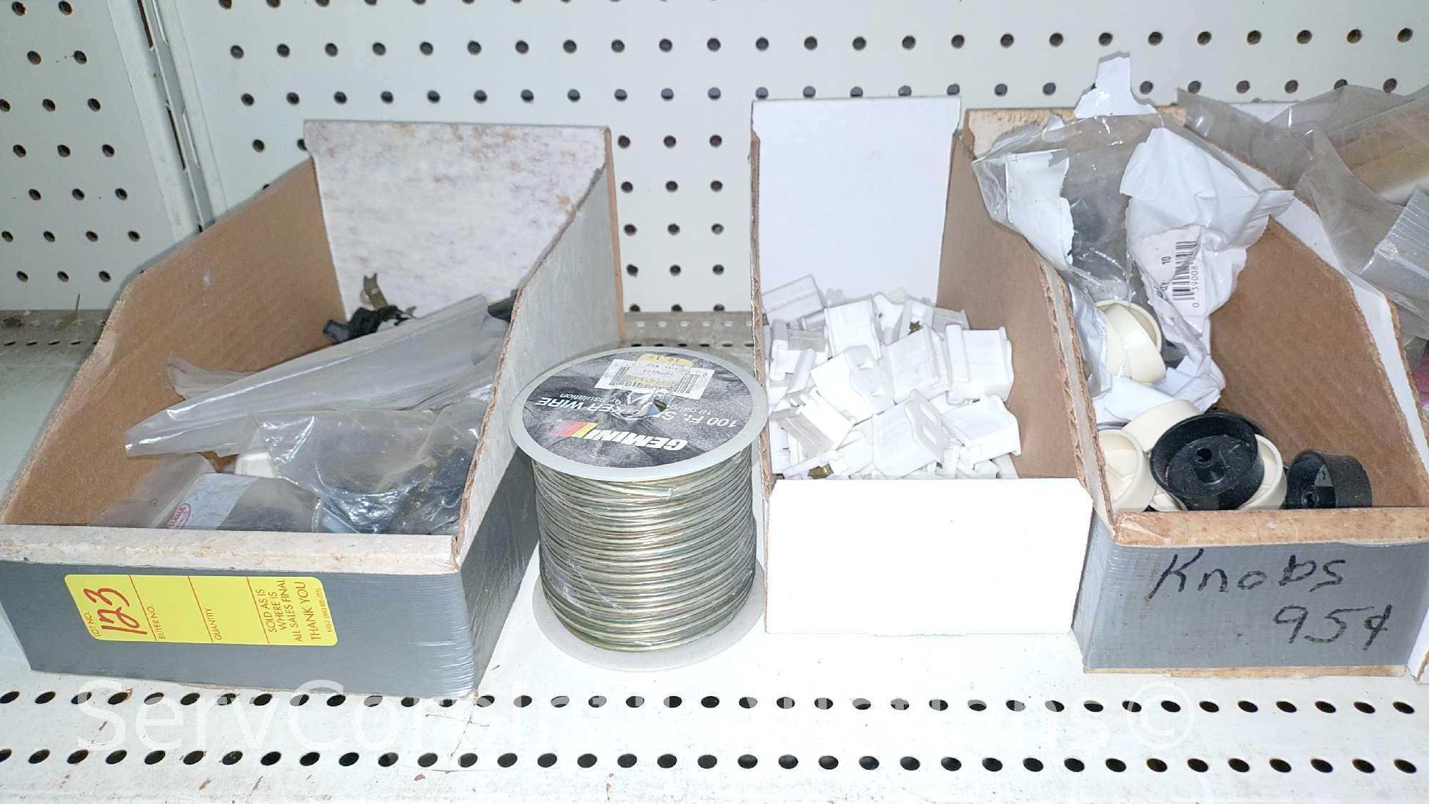Lot Of Wire Circuit Analyzer, Night Lights, Ceiling Fan Control Switch, Candle Caps, Outlets,
