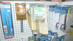 Lot Of Open Coil Dry Elements, Pilot Assembly Kits, Hot Water Heater Timer Switches, Galvanized