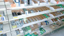 Lot Of Various Size Hex Cap Screws, Hex Bolt, Carriage Bolts, Lag Screws