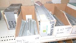 Lot Of Various Size Hex Cap Screws, Hex Bolt, Carriage Bolts, Lag Screws