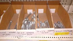 Lot Of Various Size Hex Cap Screws, Hex Bolt, Carriage Bolts, Lag Screws