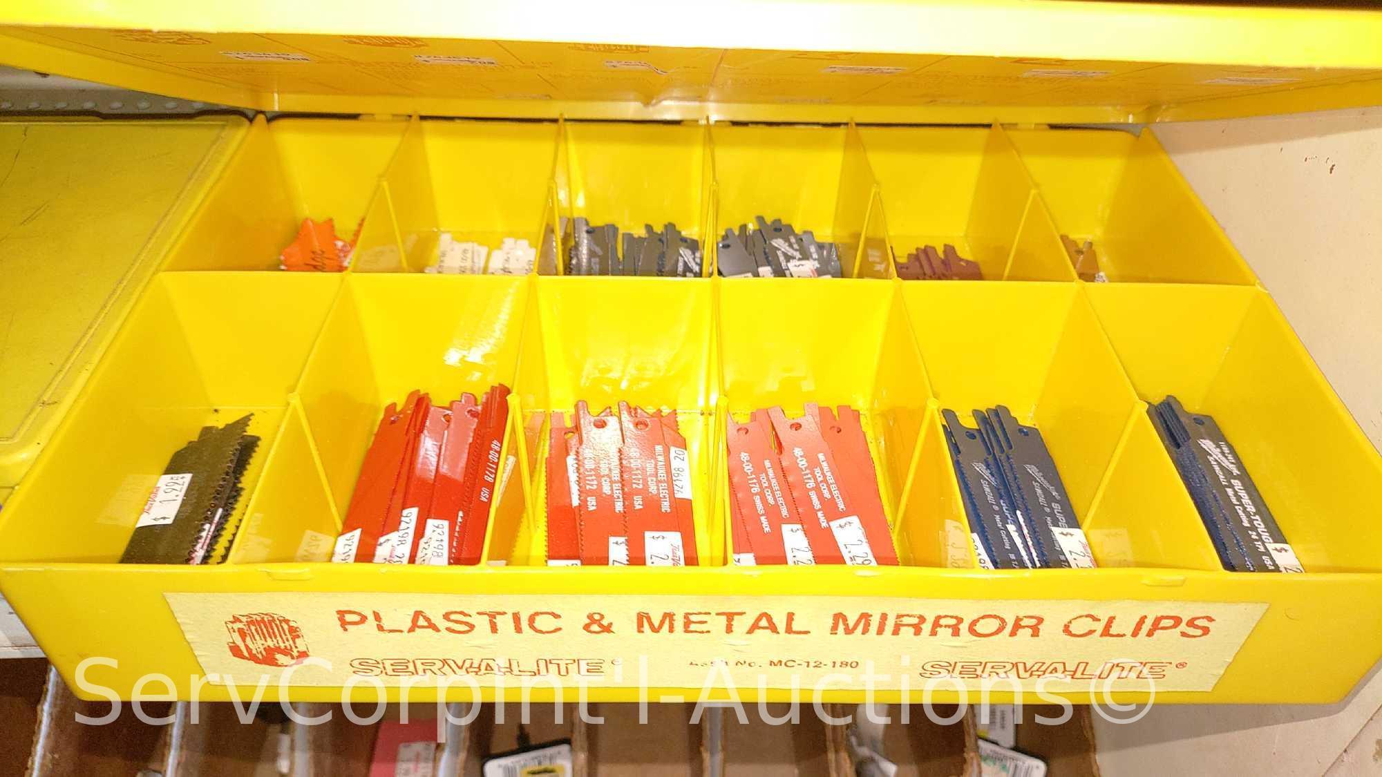 Lot Of Various Size Hex Keys, Nut Drivers, Hex Bits, Reciprocating Saw Blades