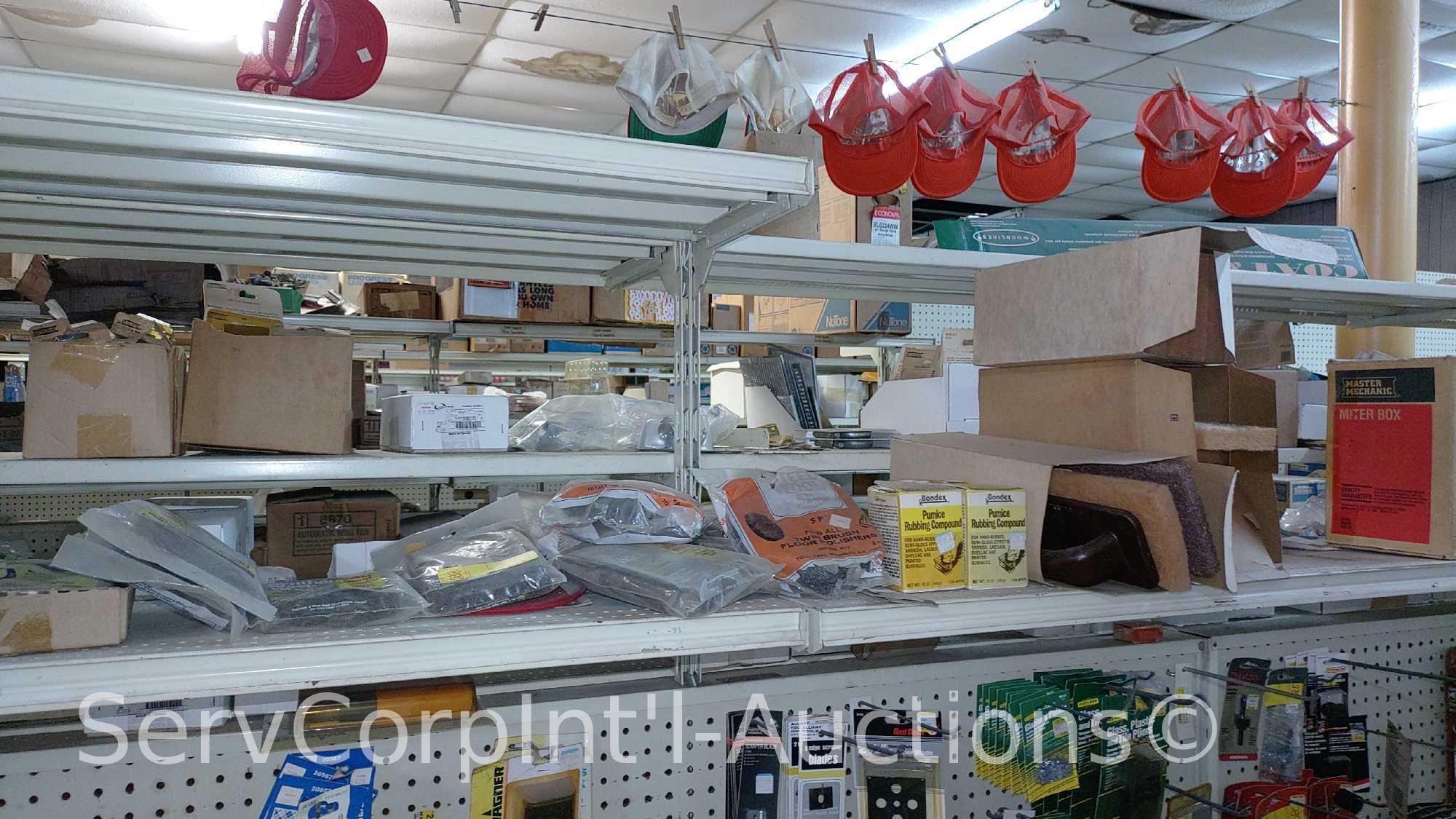 Lot Of Flush Cutting Blade Adapters, Hacksaw Blades, Scraper Blades, Glazier Points, Glass Pliers,