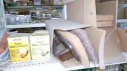 Lot Of Flush Cutting Blade Adapters, Hacksaw Blades, Scraper Blades, Glazier Points, Glass Pliers,