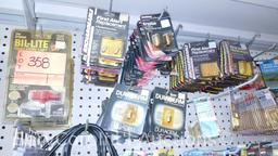 Lot Of Various Flashlights, Headlamps, Replacement Bulbs, Lantern, Electronic Signal Lights,