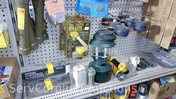 Lot Of Various Flashlights, Headlamps, Replacement Bulbs, Lantern, Electronic Signal Lights,