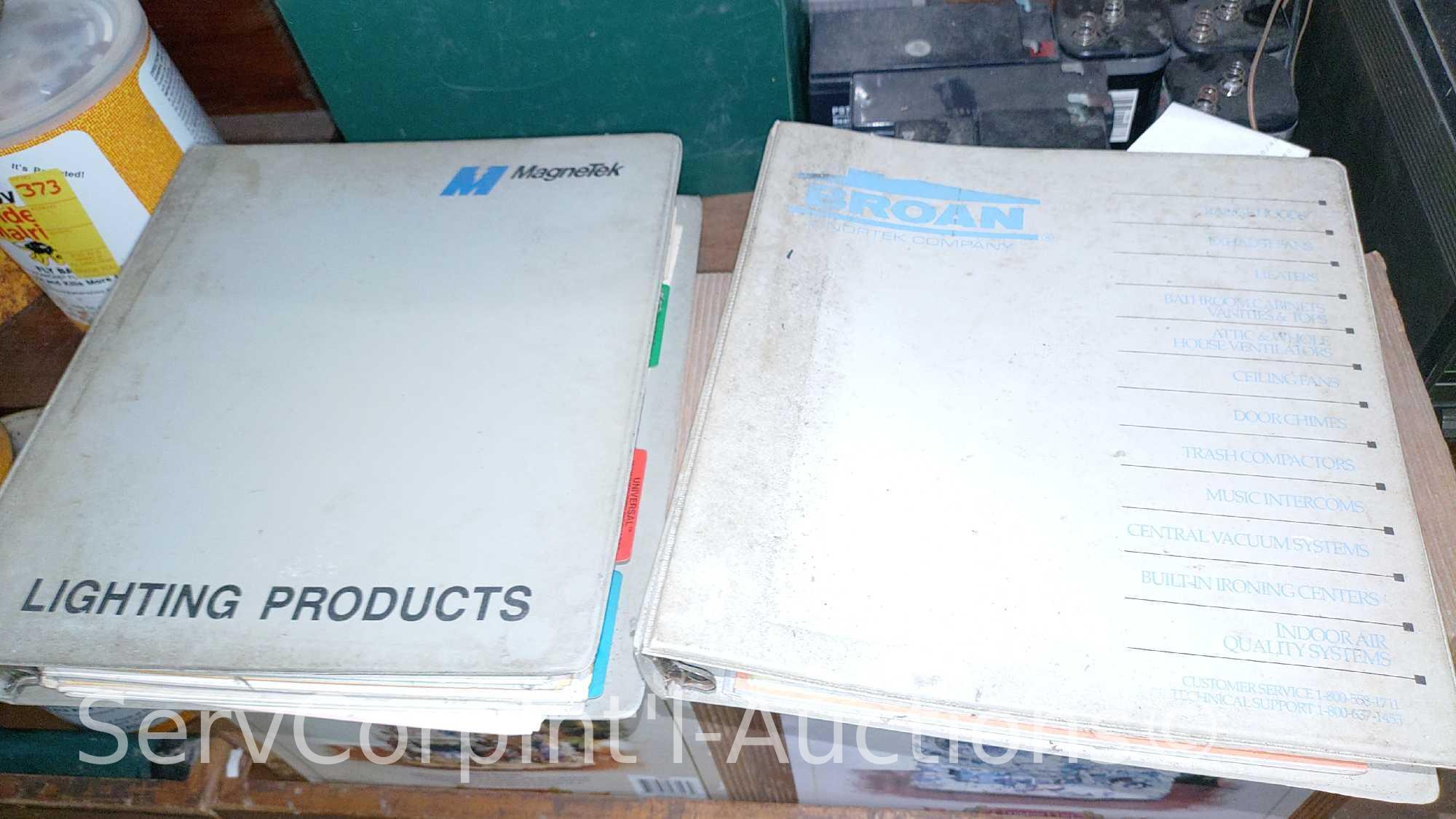 Lot Of Window Unit Filters, Belt Buckle, Tool Tower, Musical Water Glow Decor, Batteries, Sound Sign