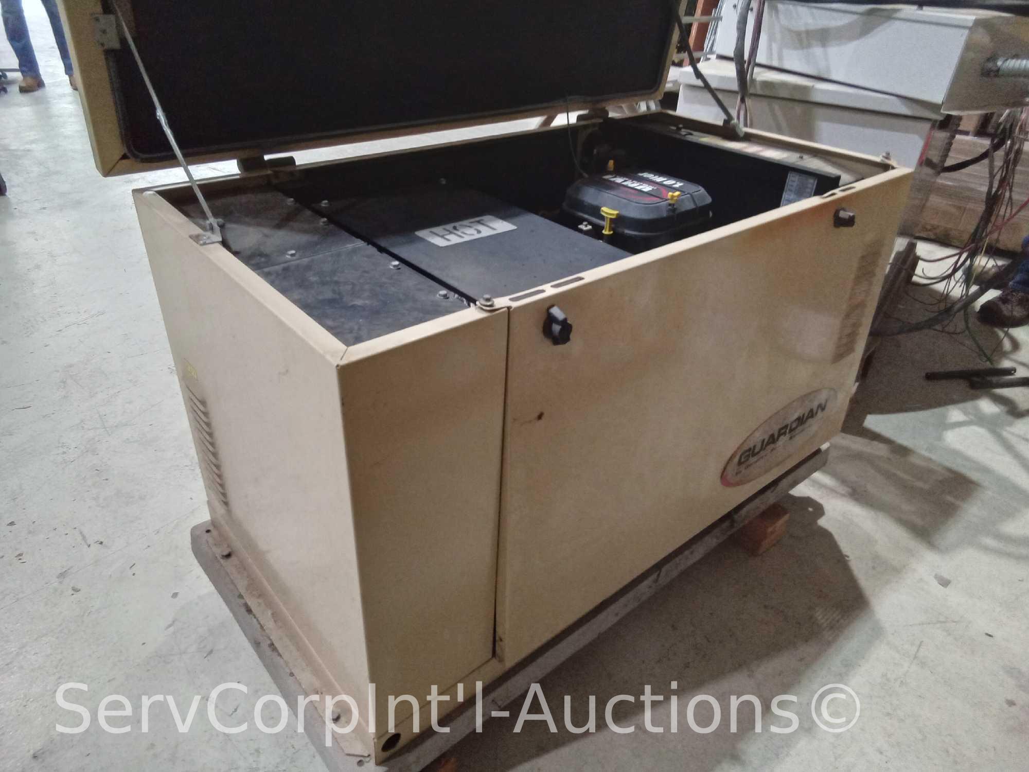 Generac Guardian 0044561 12000-Watt NP/LPG Generator SN: 3760932, No Transfer Switch (Located at