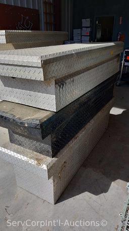 Lot of 3 Truck Toolboxes: CDI, UWS, Tool Works (Located at 620 N. Tyler St, Covington, LA - Removal
