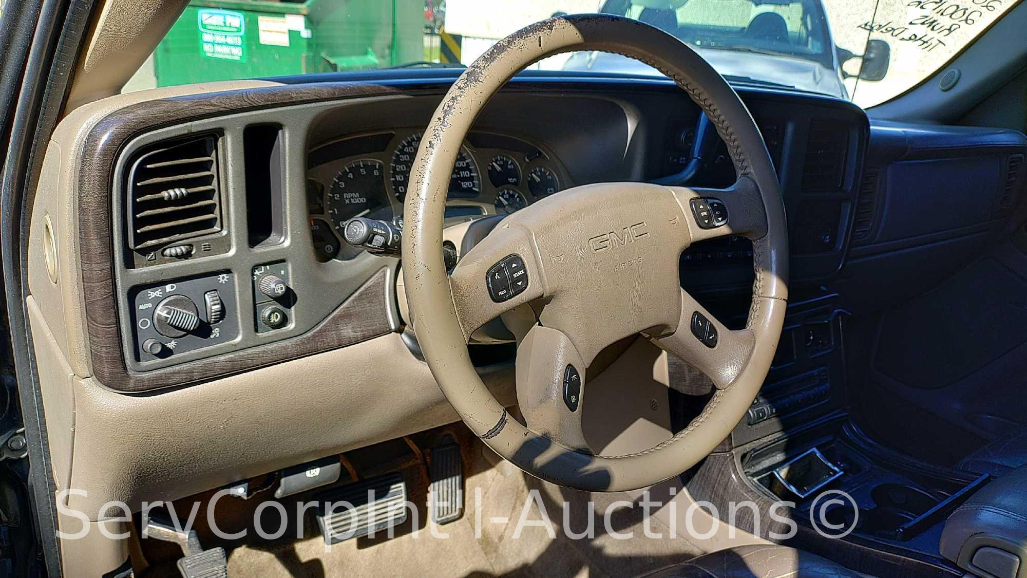 2005 GMC Yukon XL Denali Multipurpose Vehicle (MPV), VIN # 1GKFK66U05J193614