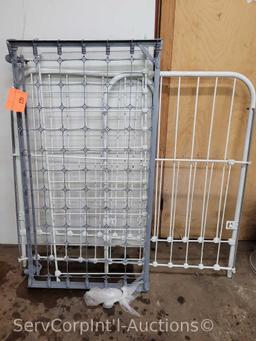 Metal Baby Crib, Missing Latch Bars, SCRAP