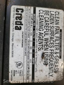 Lot on Pallet of Viking V1PR161RSS 36" Downdraft Ventilator, 2 Hood Controls, Downdraft Brackets
