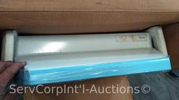 Lot on Pallet of 2 Broan 402101 21" Range Hoods, 27" Replacement Hood Cover, Franke Single Display,