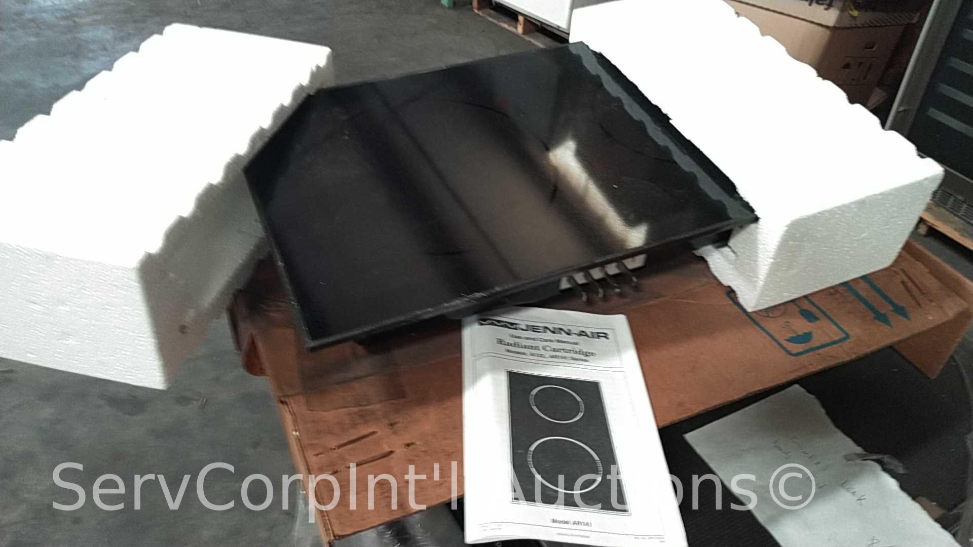 Lot on Pallet of 3 Frigidaire Microwave Oven Trim Kits, 7 Microtek Filters, 2 Broan Filters, 10