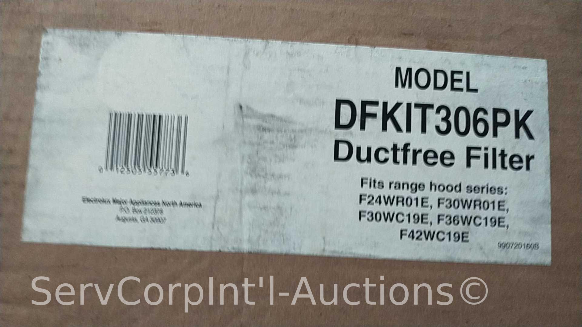 Lot on Pallet of 3 Frigidaire Microwave Oven Trim Kits, 7 Microtek Filters, 2 Broan Filters, 10