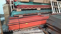 Lot of Orange Rung Pallet Racking in Rear of Warhouse & Front of Warhouse - Contents NOT included