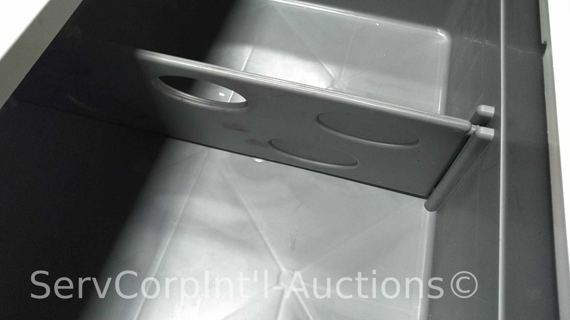 Lot on Pallet of GE SBD137HWW Laundry Pedestal Drawer