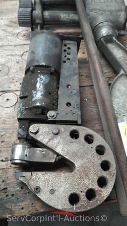 Niagara Manual Beader, Homemade Clamp & Punch