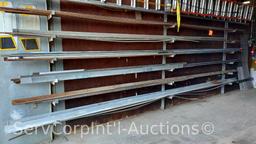 Lot of Various Flat Stock, Round Stock and Angle Iron