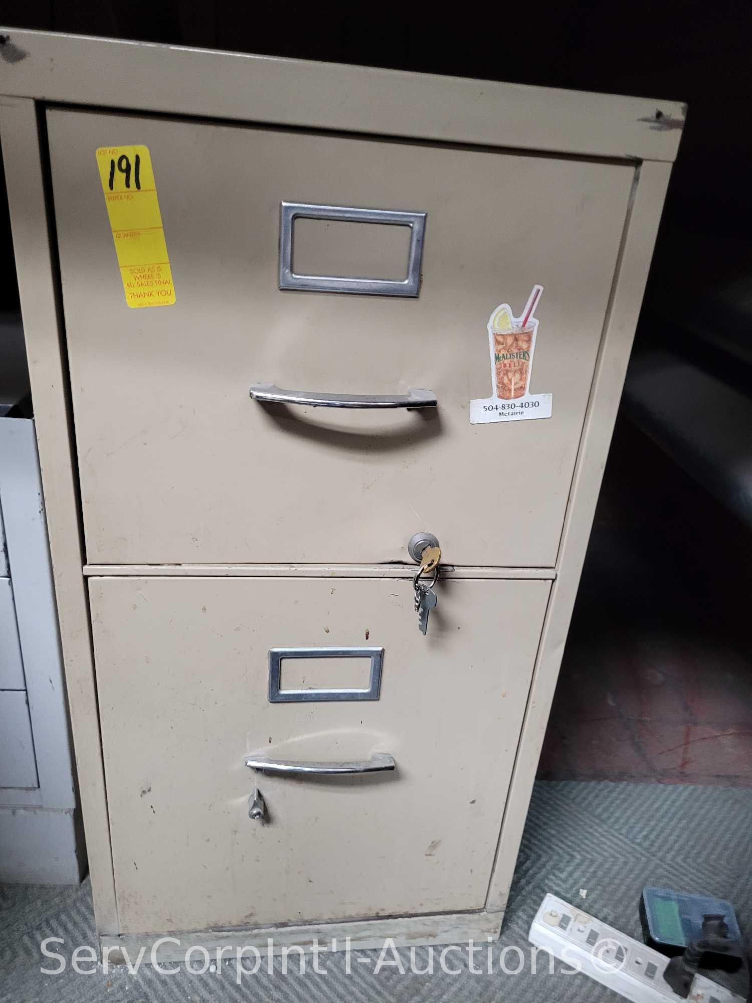 3 File Cabinets and 3-Drawer Blue Print Storage Cabinet