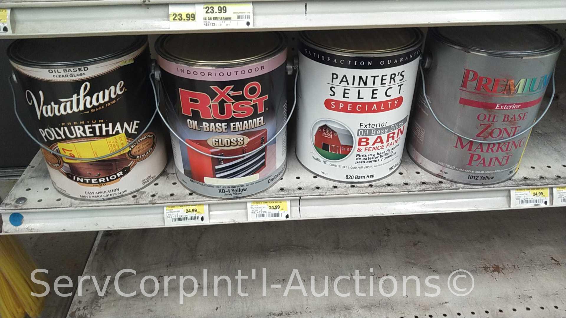 Lot of Various 1-Gallon Majic & Easy Care Semi-Gloss, Flat Wall, Floor Primer, Camouflage, Latex,