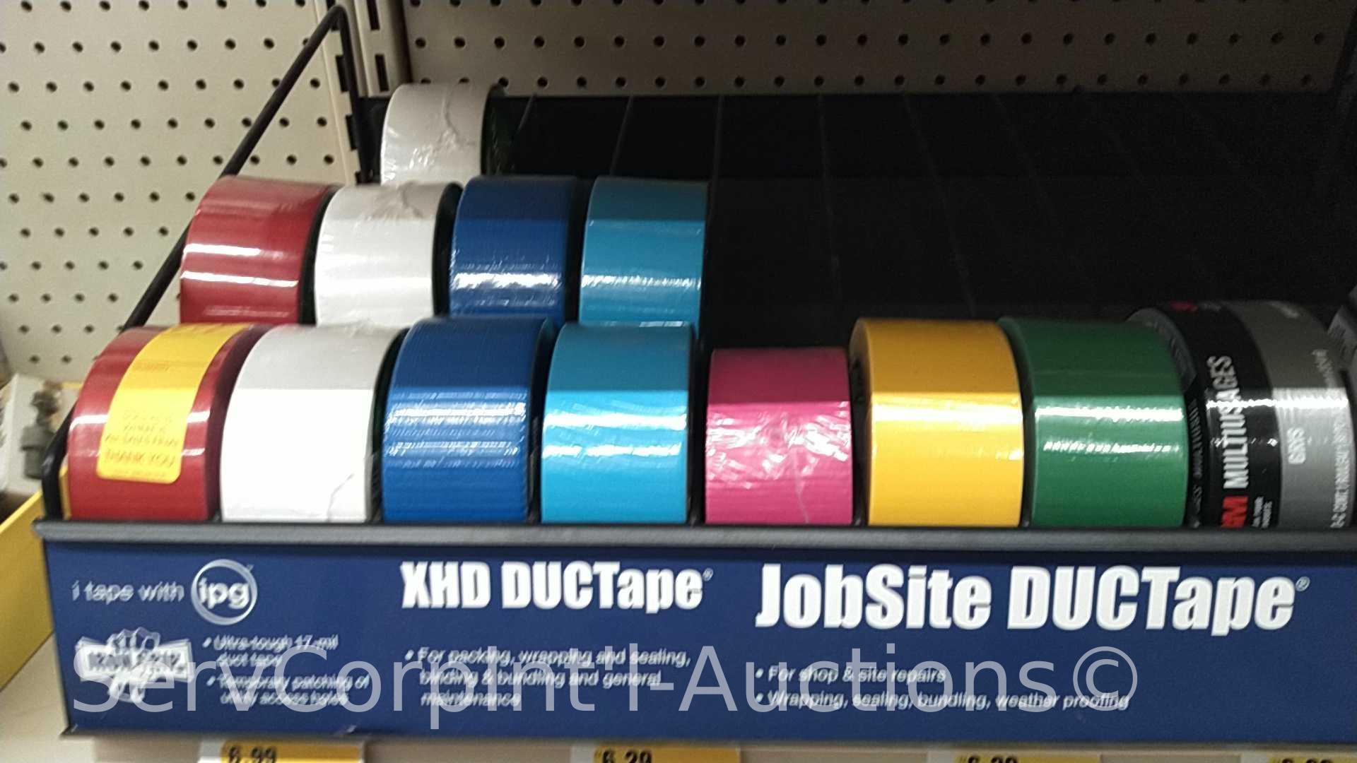 Lot of Various Electrical Tape, Transparent Tape, Scotch Painters Tape, Scotch Paper Tape, Scotch
