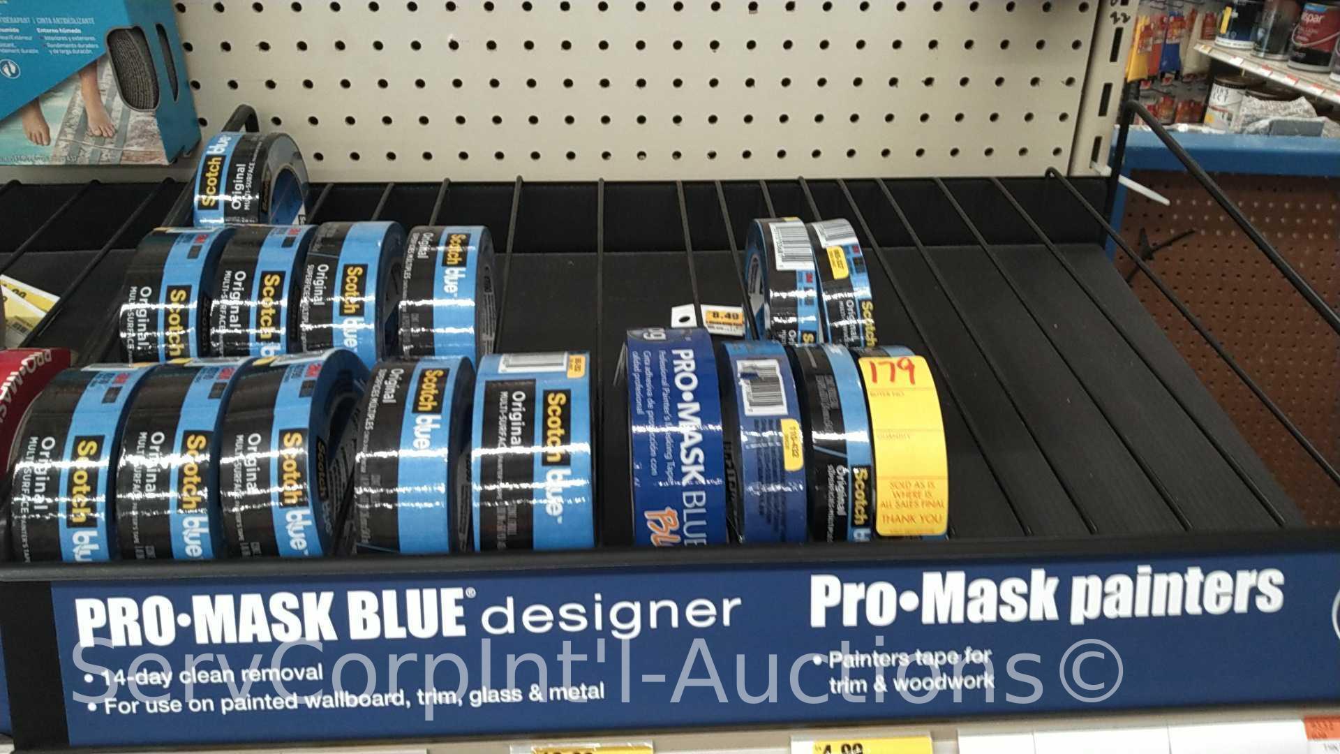 Lot of Various Electrical Tape, Transparent Tape, Scotch Painters Tape, Scotch Paper Tape, Scotch