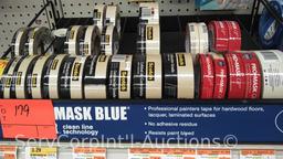 Lot of Various Electrical Tape, Transparent Tape, Scotch Painters Tape, Scotch Paper Tape, Scotch