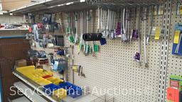 Lot of Various Sink Hardware: Shut Off Valves, O-Rings, Shank Nuts, Straight Fittings, Sink Hole