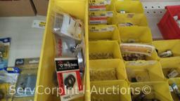 Lot of Various Sink Hardware: Shut Off Valves, O-Rings, Shank Nuts, Straight Fittings, Sink Hole