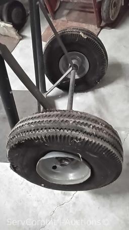 Lot of Various 2-Wheel Dollies and Moving Dolly