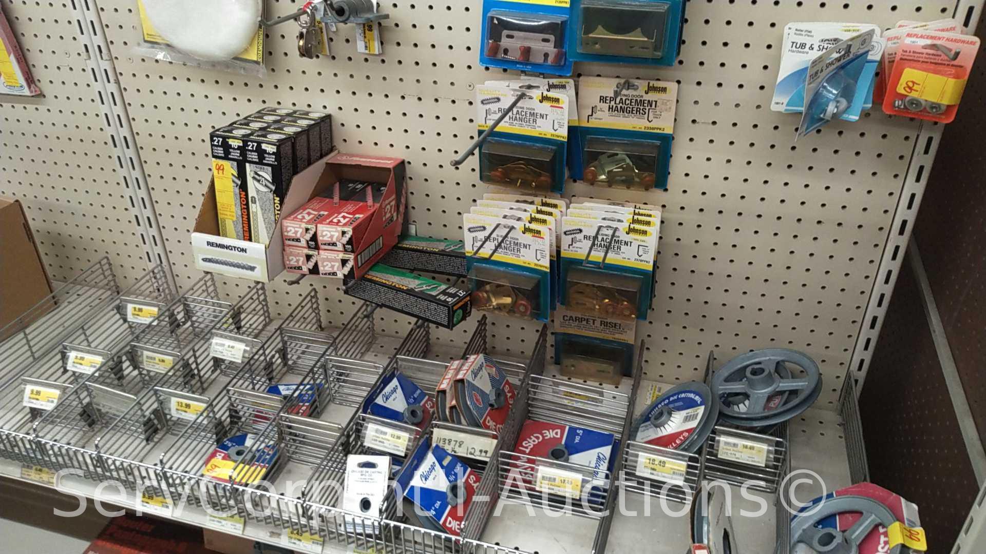 Lot of Various Backer Pad Kits, Polishing Bonnets, Die Cast Pullies, Door Guides, Carpet Risers,