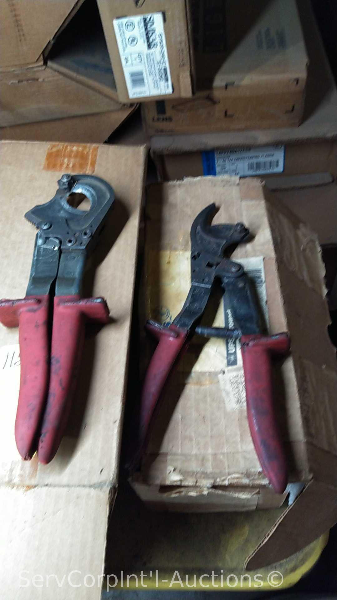Lot of 2 Beer Kegs, Impact Sockets, Drill Bits, Leak Detector, Klein Cutters, Hydraulic Toe jack