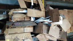 Lot on Pallet Racking of Various Fluorescent Light Fixture Cover Replacement & Fluorescent Metal