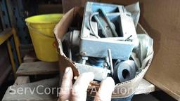 Lot on 2 Pallets of Various Therma-Guards, Light Fixture Globes, Recessed Lighting Boxes