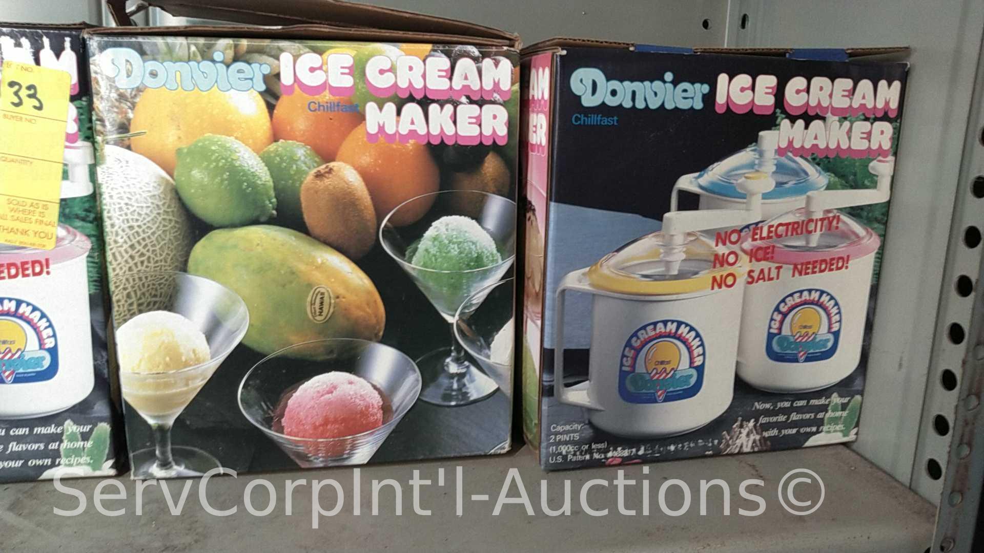 Lot on Shelves of Various Pipe Heating Cables, Ice Cream Makers, Bird Houses, Heating Pads, Dog