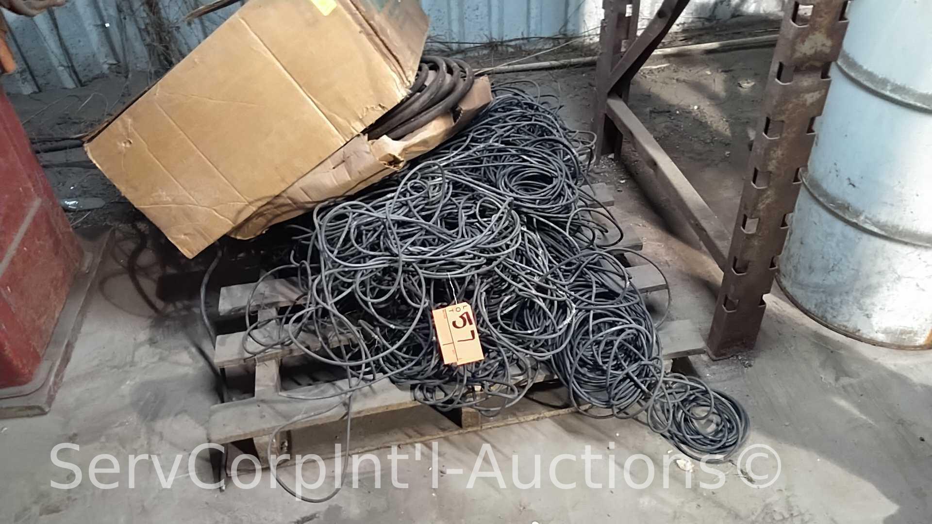 Lot on Pallet of Scrap Wire