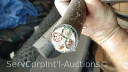 Lot on Pallet of Various Spools of High Volt Wire