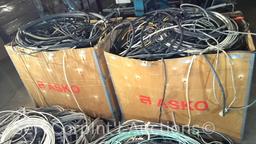 Lot in 2 Pallet Boxes of Various Electrical Scrap Wire