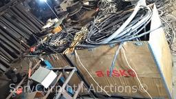 Lot in 2 Pallet Boxes of Various Electrical Scrap Wire