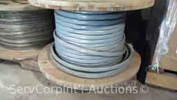 Lot on Pallet of Various Spools of High Volt Electrical Wire