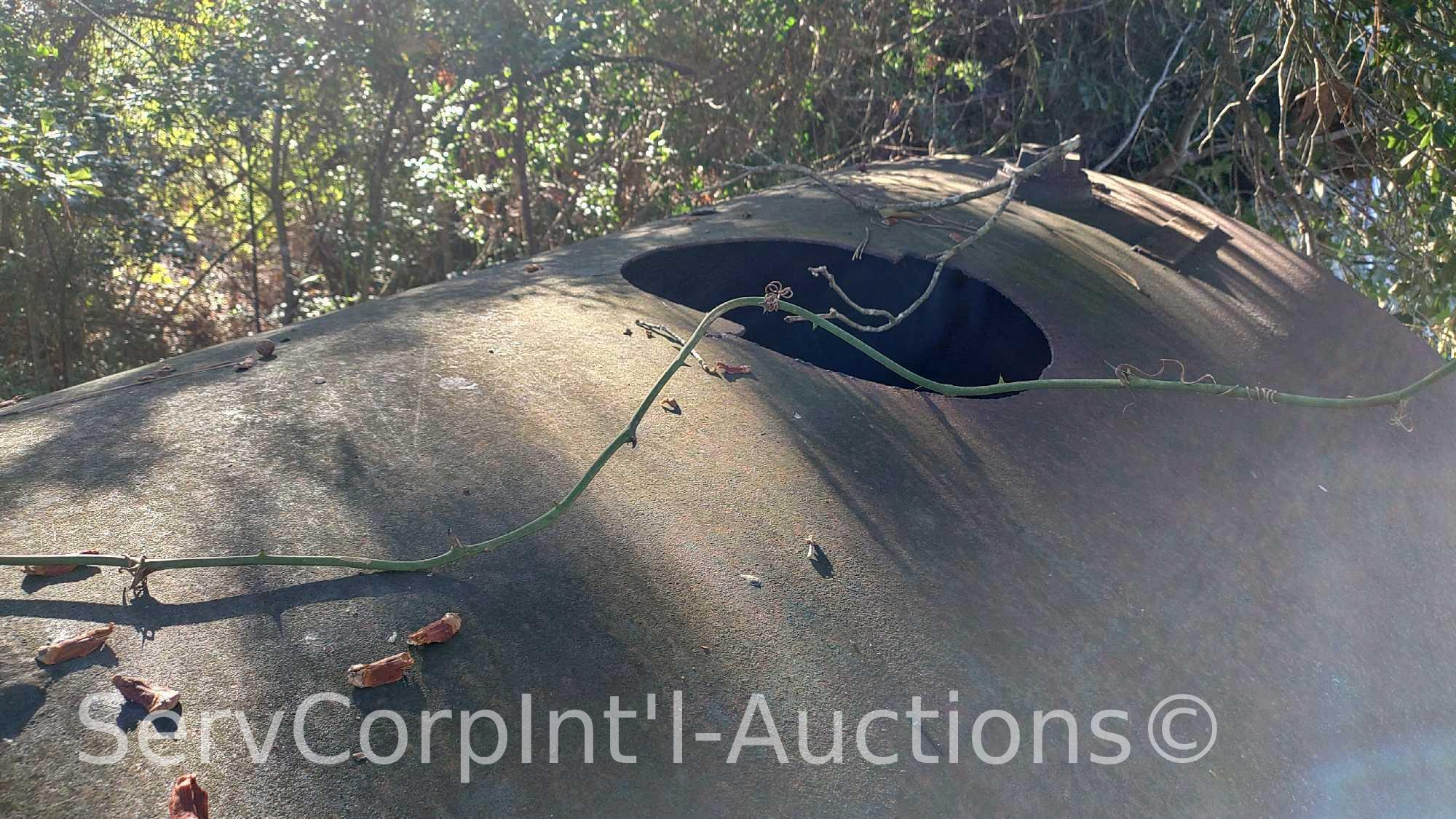 Old Tank, No ID Tag, Gallons Unknown, Scrap Only (LOCATION: 1415 Hwy 1088, Mandeville, LA 70448. No