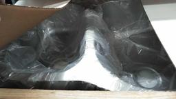 Lot on Shelf of 2 Lansen Profile Stainless Sinks