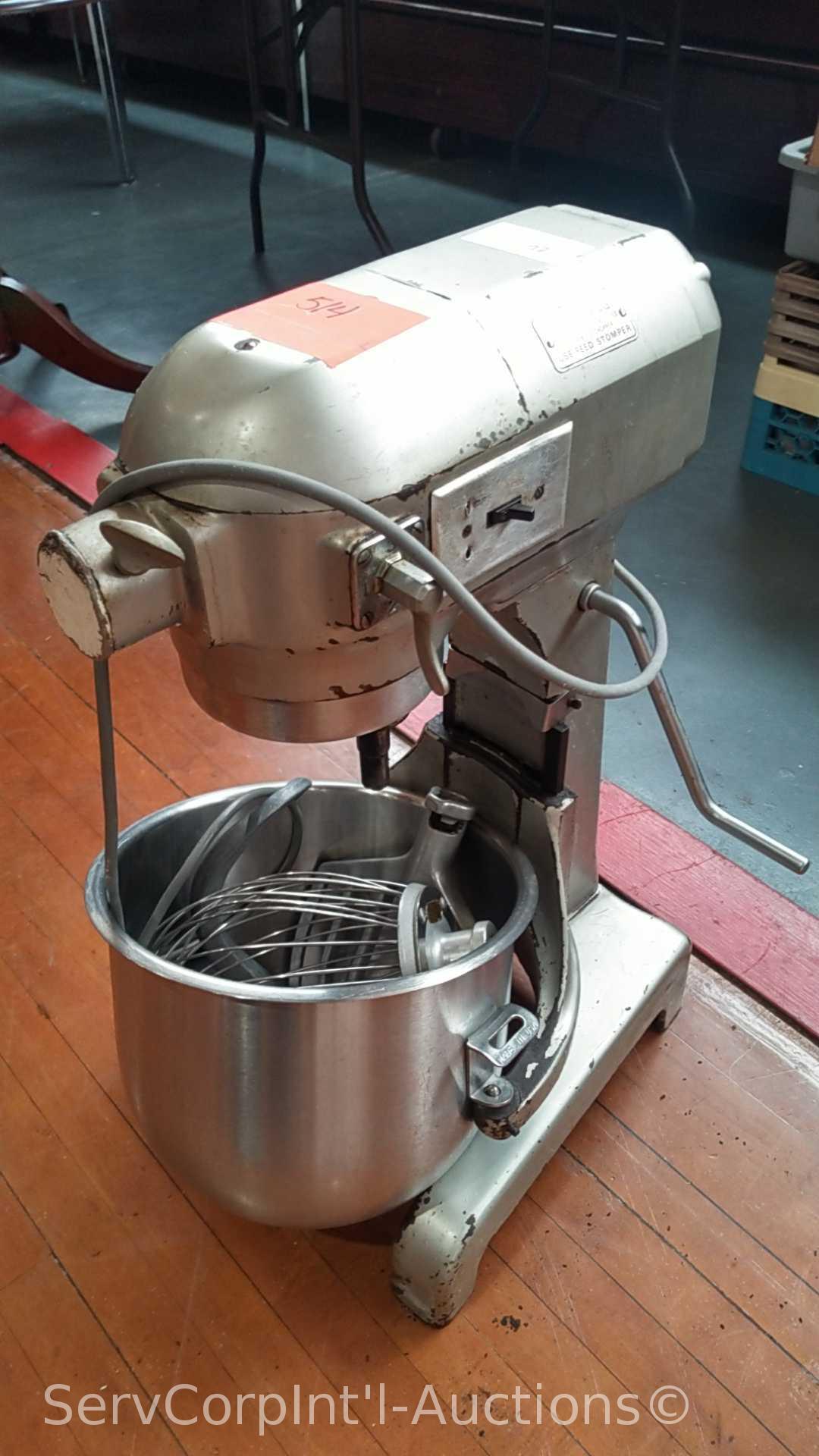 Hobart A200 20-Qt Industrial Mixer SN: 11-259-375 with Bowl & Attachments